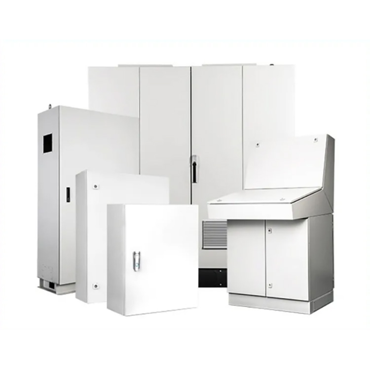 Os gabinetes montados na parede são adequados para uso externo?