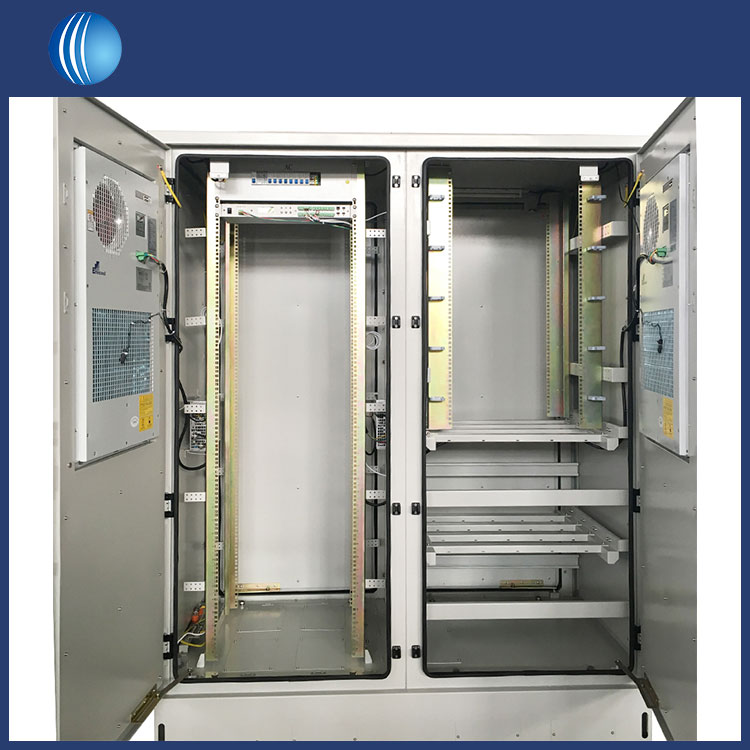 Racks de parede dupla para gabinetes externos